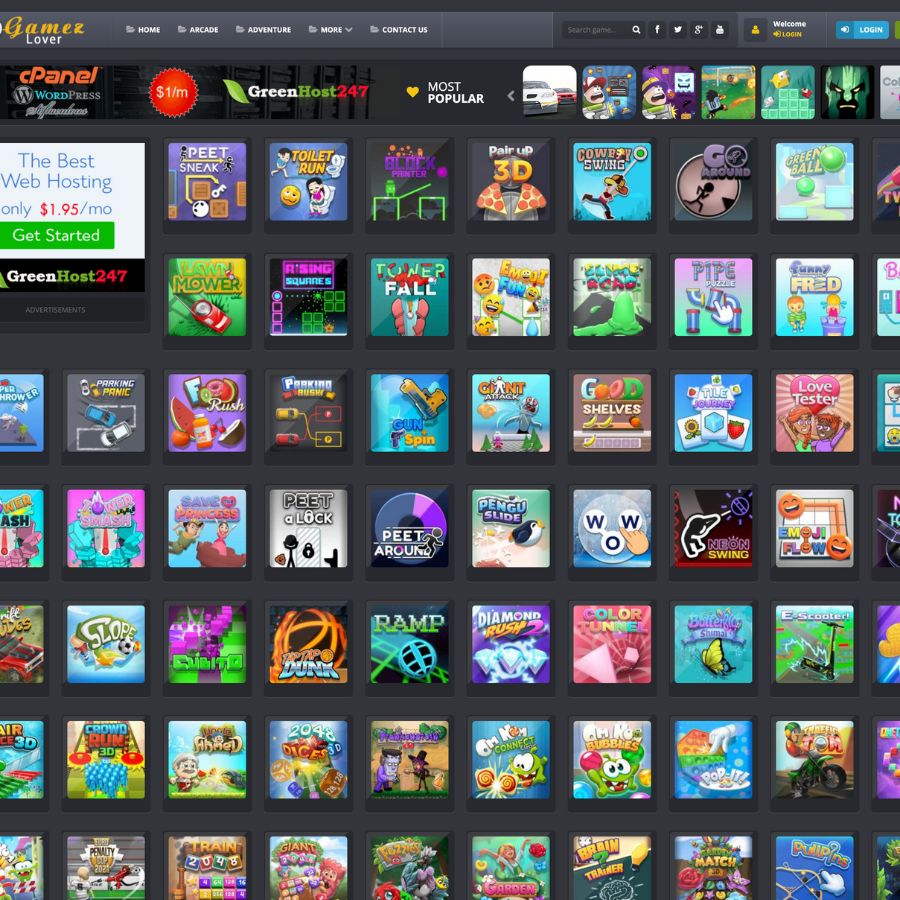 Themes WordPress đẹp mẫu website game flash, game html5, adsense